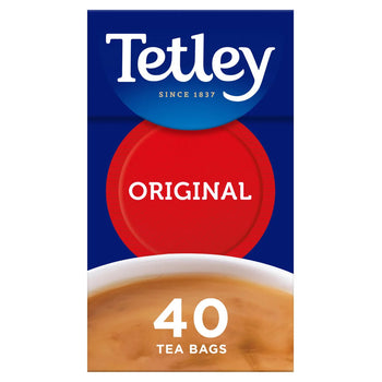 Sacs de thé Tetley 40 par paquet
