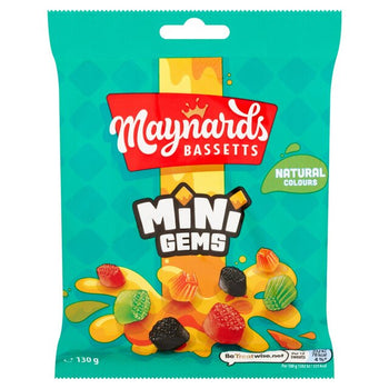 Maynards Bassetts Midget Gems Sweets Bag 160G