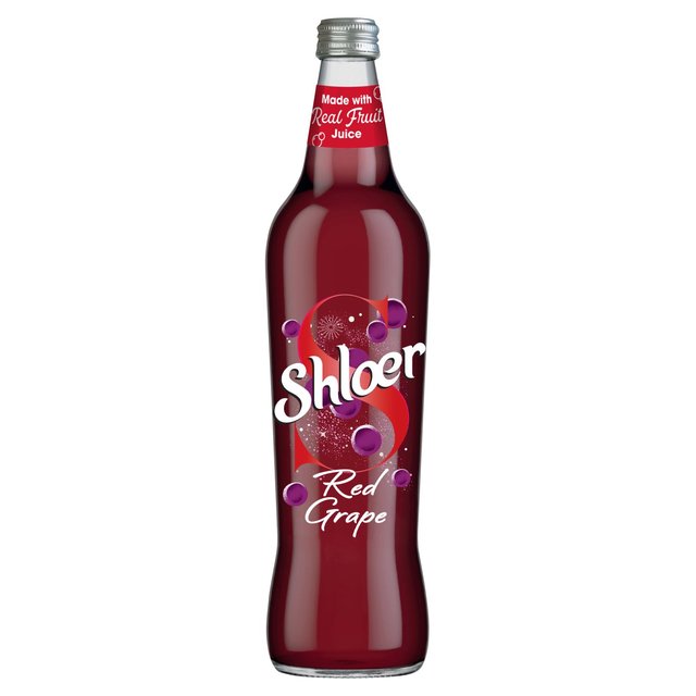 Shloer Red Grape Sparkling Juice Drink 750ml