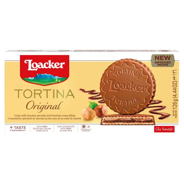 Loacker tortina original 125G