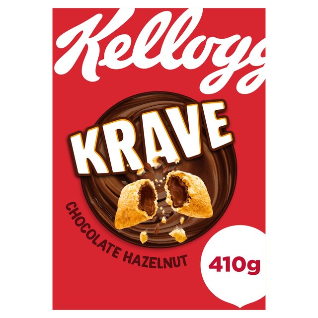 Kellogg's Krave Hazelnut Chocolate 375G