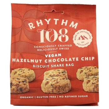 Rythme 108 Suisse végétalienne de noisette végétalienne Chiffre de chocolat à la noisette Partager 135g
