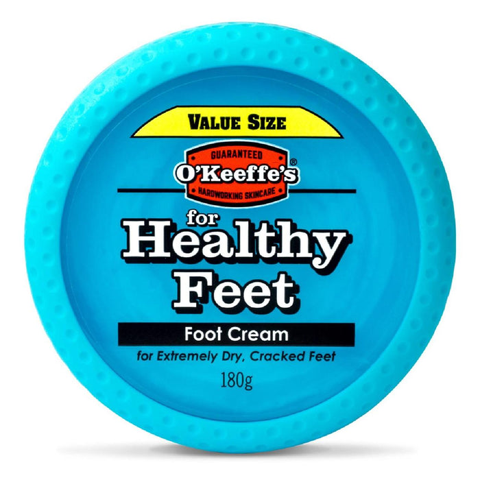 Jar de valeur des pieds saines d'O'Keeffe 180G