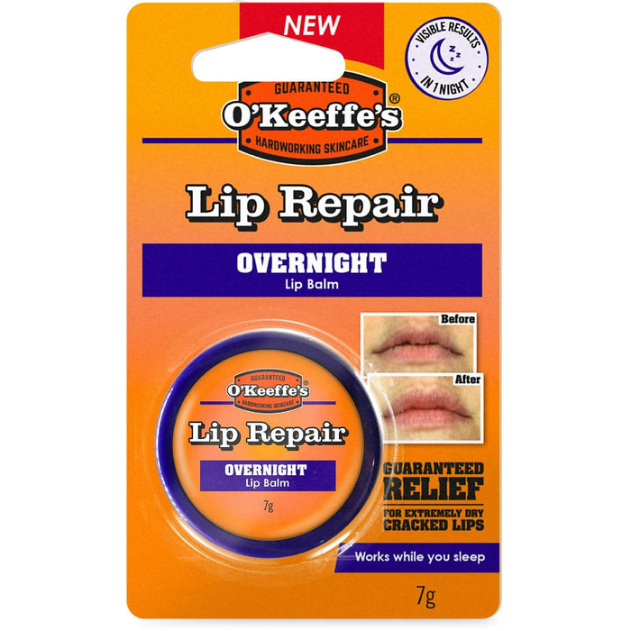Réparation des lèvres d'O'Keeffe pendant la nuit 7G