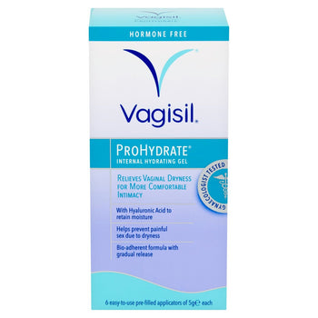 Gel de prohydrate interne du vagisil 8G