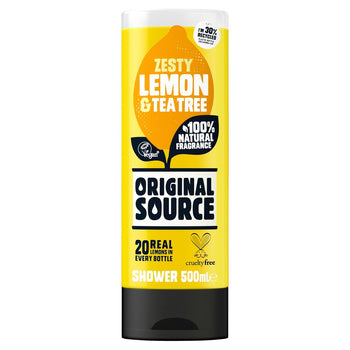 Source d'origine citron et arbre à thé gel de douche 500 ml