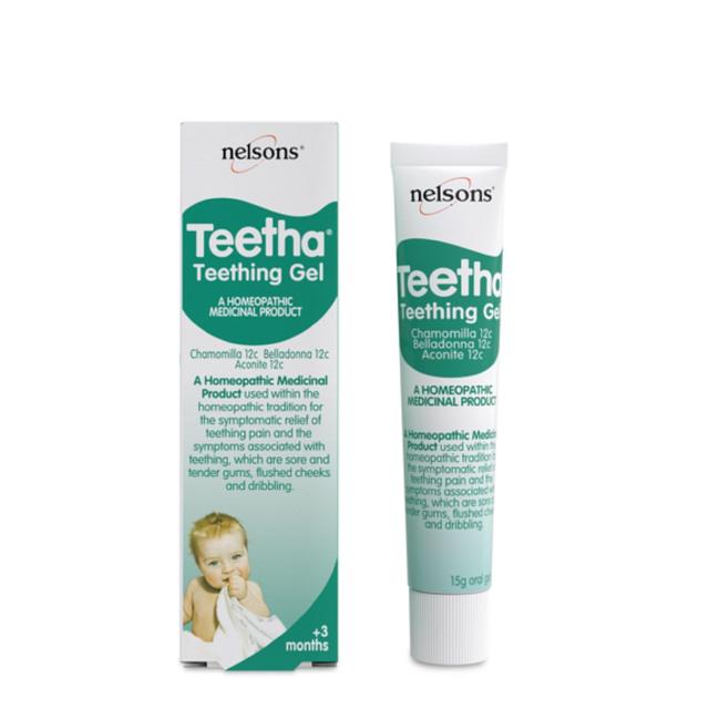 Nelsons dientes dentición gel 15g