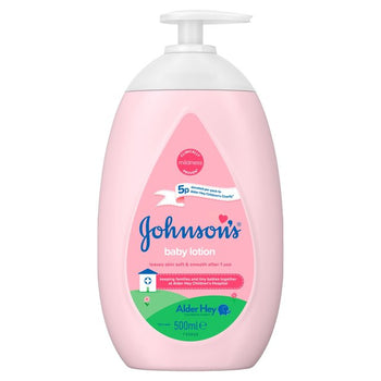 Lotion pour bébé de Johnson 500 ml