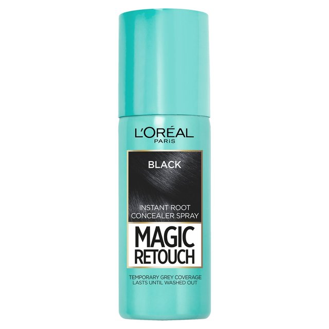 L'Oreal Paris Magic Retouch Instant Grey Wurzel Spray Black 75ml