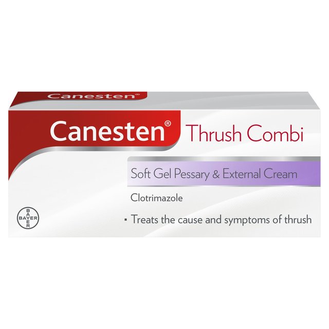 Canester Thrush Weichgel Pessary & Cream Combi 50g