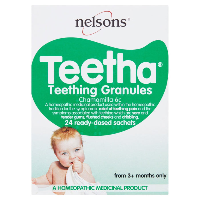 Nelsons Dentya Gránulos de dentición 24 por paquete