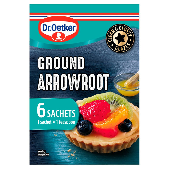 Dr Oetker Ground Arrowroot Sachets 6 x 8g