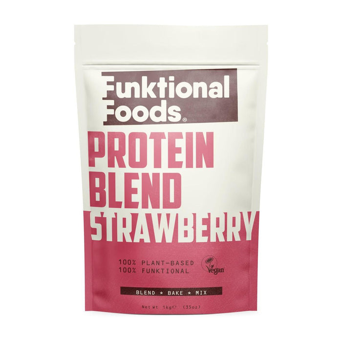 Foods Foods Strawberry Proteína vegana en polvo 1 kg
