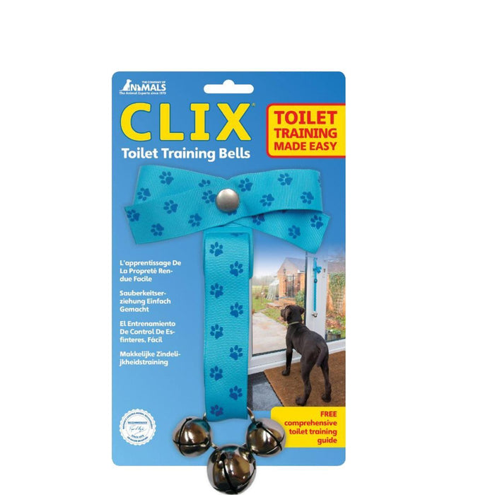 Campanas de entrenamiento de inodoros de perro clix