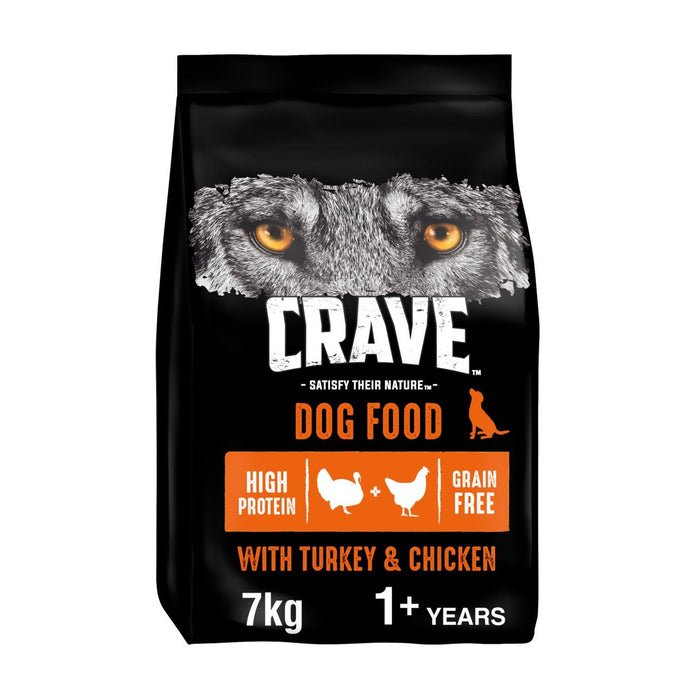 Crave Dog Dry with Turkey and Chicken 7kg