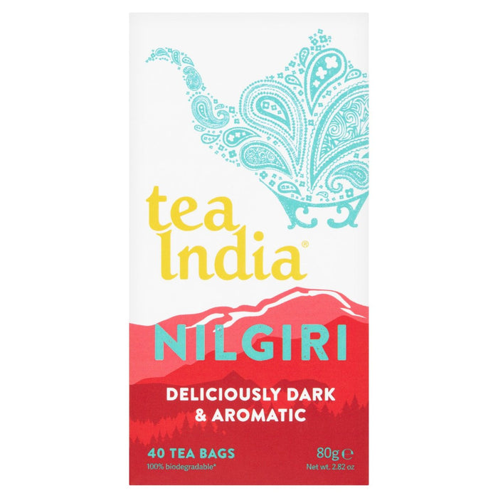 Tea India Nilgiri 40 par paquet