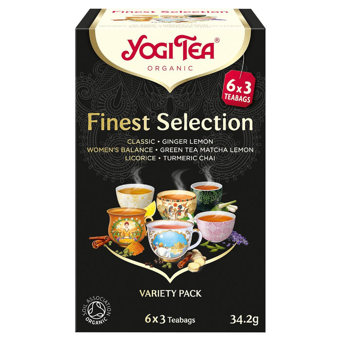 Yogi Tea Finest Selection 18 por paquete