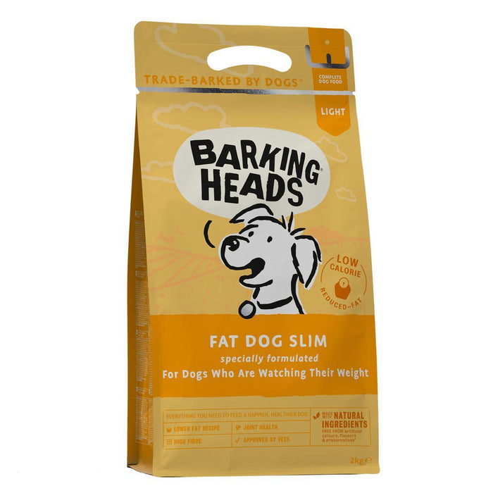 Barking Heads Fat Dog Slim Adult Dry Dog Food 2kg