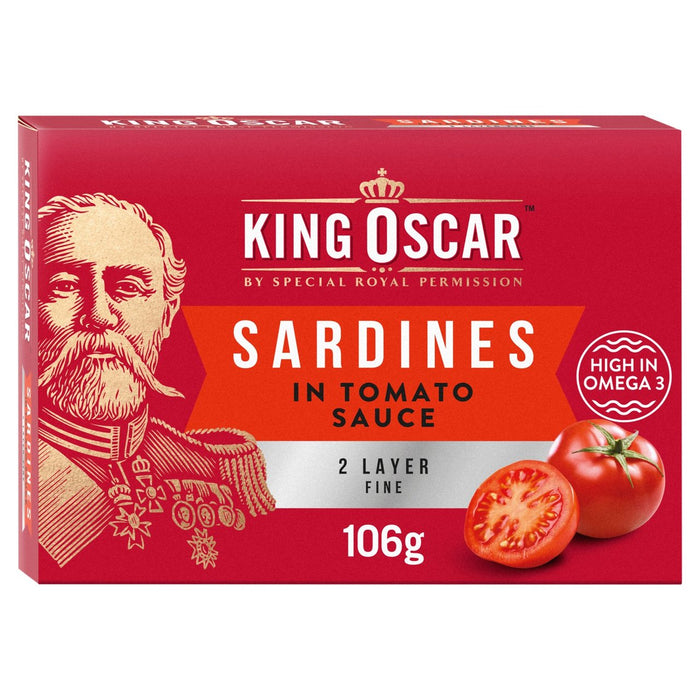 King Oscar Brisling Sardines Tomato 106g