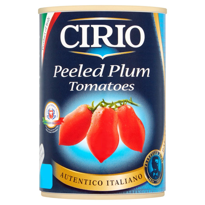 Tomates de prune pelée Cirio 400G