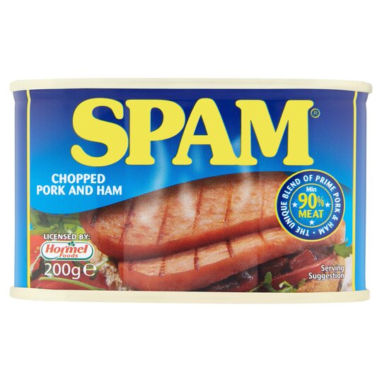 Spam Coupped Pork & Ham 200G