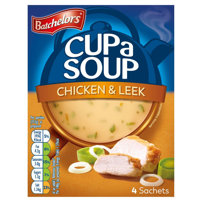 Batchers Chicken & Leek tasse une soupe 86g