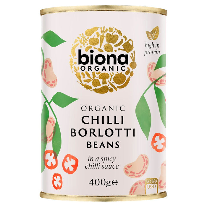Biona Bio Chili Borlotti Bohnen 400G