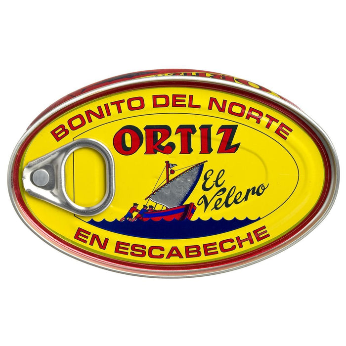 Brindisa Ortiz Albacore Filletes de atún en Vestimiento Escabeche Bonito del Norte 112G