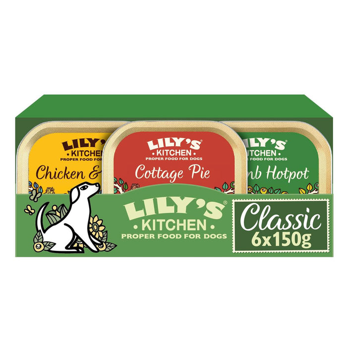 Lily's Kitchen Classic Dinners para Perros Multipack 6 x 150g 