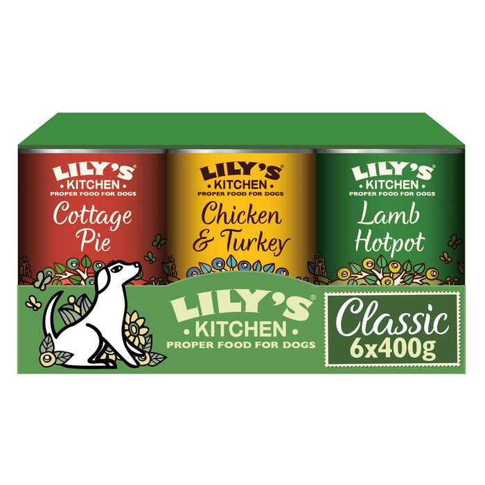 Lily's Kitchen Recipes Classic para perros Multipack 6 x 400g