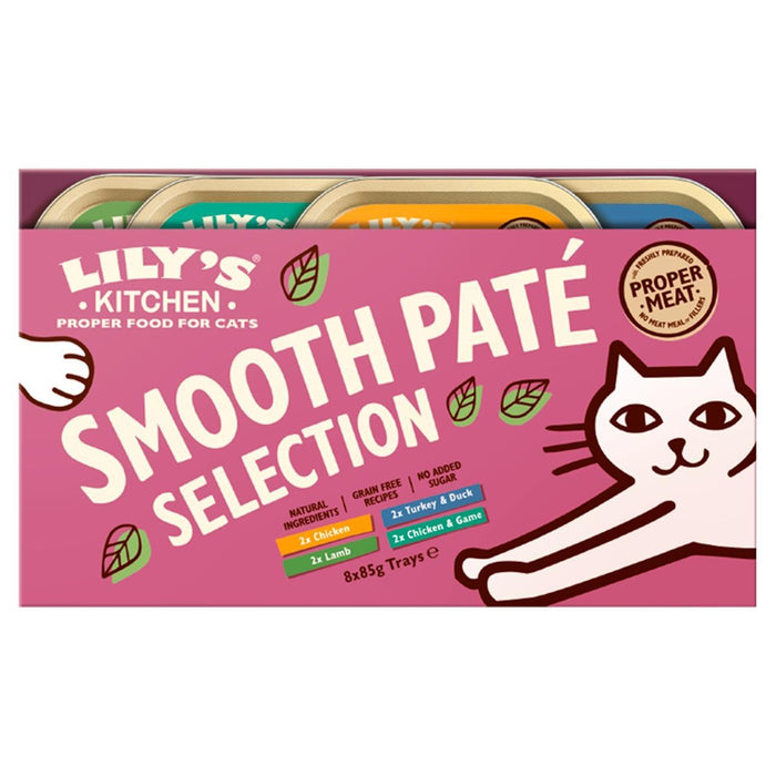 Lily's Kitchen Cat Pate Sélection Multipack 8 x 85g