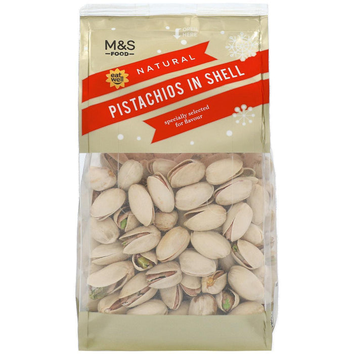 M&S Pistachos naturales en Shell 350g